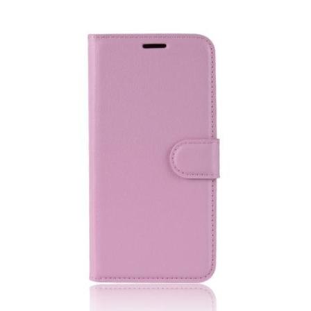 Litchi Pungeetui Til Huawei Honor 10 - Rosa Pink
