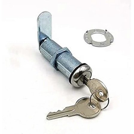 2-pak Ekstra Lang RV Cam Lås med 8025 Nøglekode 2 Tommer Vejrbestandig Cam Lås til RV Tyk Skuffe og Rumdør Udskiftning af CH7 (FMY)