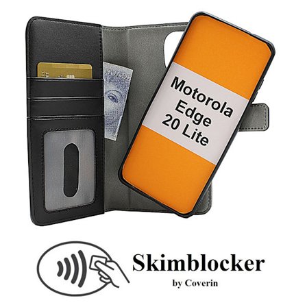 Skimblocker Magnet Fodral Motorola Edge 20 Lite