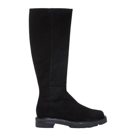 Stuart Weitzman, High Boots Zwart, Dames, Maat:40 EU,rubber