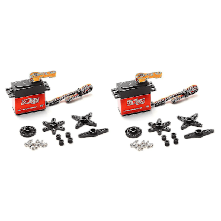 Digitaalinen Servo 20kg Suuri Vääntömomentti 4kpl 180 Ruostumattomasta Teräksestä Valmistettu Vaihteisto Servo 1/8 1/10 1/12 Mittakaavan RC Autoihin 