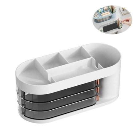 Multifunktionellt roterande skrivbord för förvaringsbox sovsal