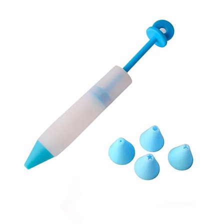 Dekorationspenna bakning tårta choklad / glasyr - 4 spetsar