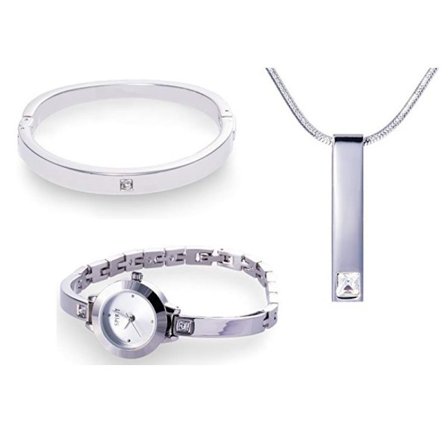 Klocka Armband Halsband set