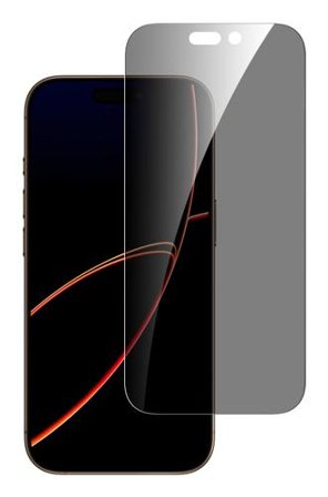 4smarts iPhone 17 Pro privacy screen protector, with mounting frame