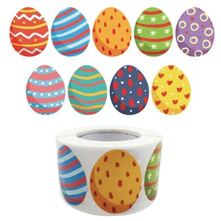 500st stickers klistermärken - Påsk motiv - Cartoon