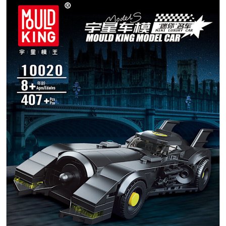 Mould King Mini Bilmodell Set Sportfordon Byggsats 80 Bilar Samlarobjekt