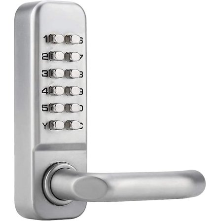 Vanntett Mekanisk Kodelås, 1-11 Sifret Kodekombinasjon Sikkerhets Passord Nøkkelfri Dørlås