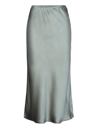 Cc Heart Skyler Sateen Skirt Grey Coster Copenhagen