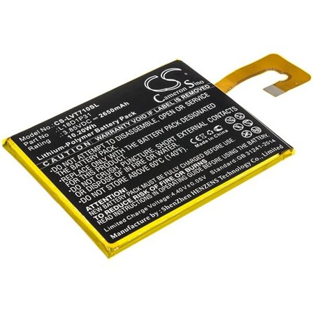 Batteri til tablet til Lenovo TAB E7, TB-7104F