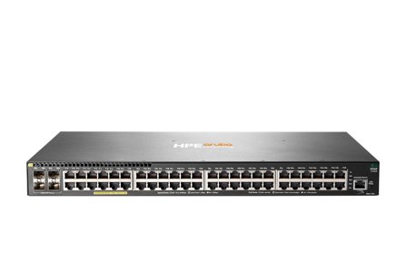 Hewlett Packard Enterprise HPE Aruba 2930F 48G PoE+ 4SFP - switch - 48 porter - Styrt - rackmonterbar