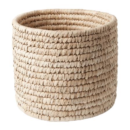 Åhléns Home Flätad förvaringskorg DHAKA M Förvaring Beige ONESIZE