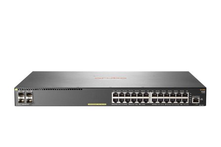 Hewlett Packard Enterprise HPE Aruba 2930F 24G PoE+ 4SFP - switch - 24 porter - Styrt - rackmonterbar