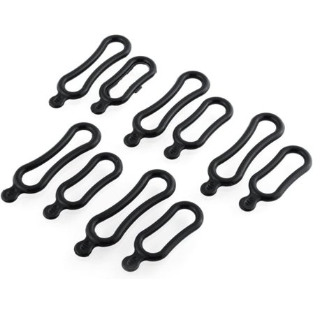 10 Par 39-100mm+158-170mm Gummibånd Cykel LED-Forlygte