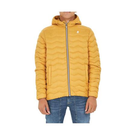 K-Way, Down Jackets Geel, Heren, Maat:XL