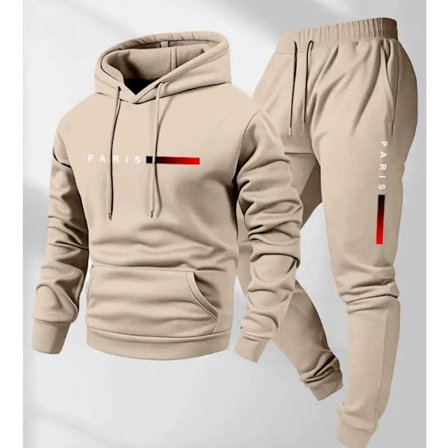 2026 Ny Herre Hættetrøje Brev Løs Hættetrøje Frakke Lange Ærmer Bukser