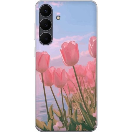 Mobilskal till Samsung Galaxy S25 FE med Rosa Tulpaner