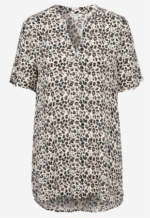 Cellbes of Sweden - Crepe tunika - leopard - för damer - 62/64