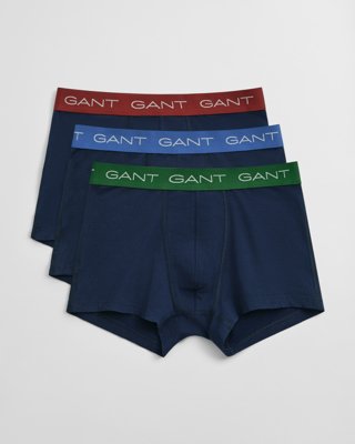 GANT - 3-pakning med boksershorts til herre marine