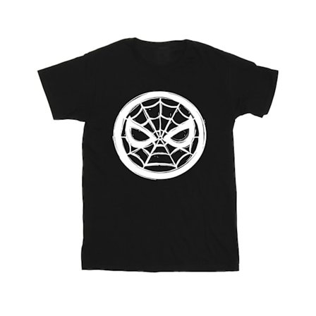 Marvel Herr Spider-Man Bröstlogotyp T-shirt S Svart