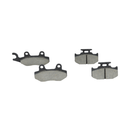 Pastiglie Freno Posteriore Braking Semi Metallic - Yamaha WR 200 1992-1993