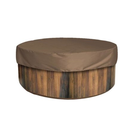 Rundt Hot Tub Dæk UV-Resistent Hot Tub Dækker Udendørs Spa Hot Tub Dækker-XinHan