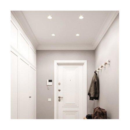 12W 1cm Panellampa Ultra-tunn Inbyggd Rund Downlight Köksfotplattor Led Panellampa Inbyggd