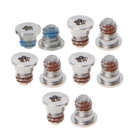 10 stk. Notebook Laptop Udskiftningsskruer Bund til Case Cover Skruer til Macbook Pro Retina A1398 A1425 A1502