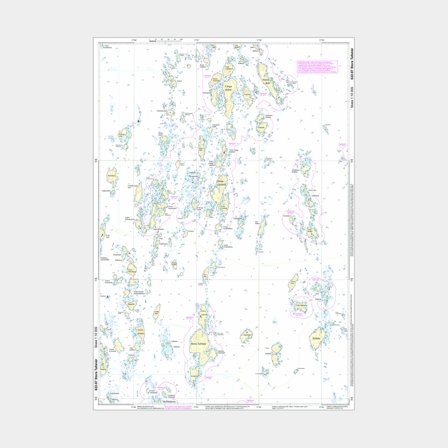 Carta speciale Hydrographica 622-07 Stora Tallskär, A2 non piegata (plano)