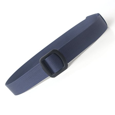 Mode nylon canvas bälte Justerbara bälten för män Taktiska plastspännen (110 cm)