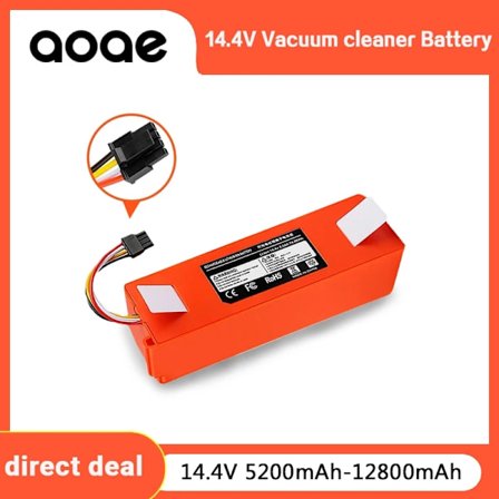 100 % alkuperäinen BRR-2P4S-5200S robottipölynimurin vaihtoakku Xiaomi Roborock S55 S60 S65 S50 S51 S5 MAX S6 osiin