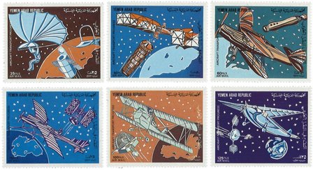 Yemen 1982 - MICHEL 1697-1702 - Postfrisk sæt