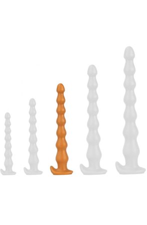 TheAssGasm Plug Long Chap Perlen 37 cm