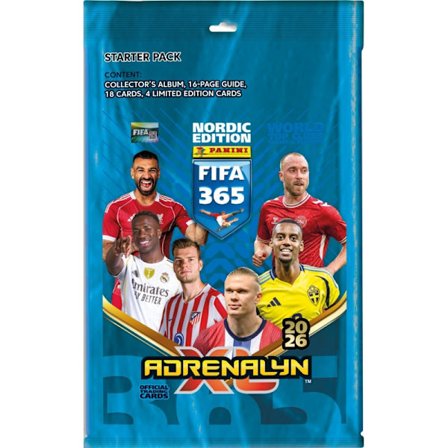 Fotbollskort FIFA 365 AdrenXL 2026 Starter Pack