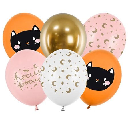 Hocus Pocus Ballonger 6-pack - Partyninja.se