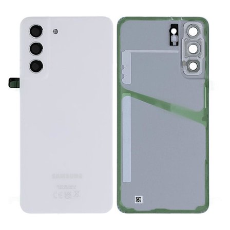 Samsung Galaxy S21 FE Baksida Original - Vit