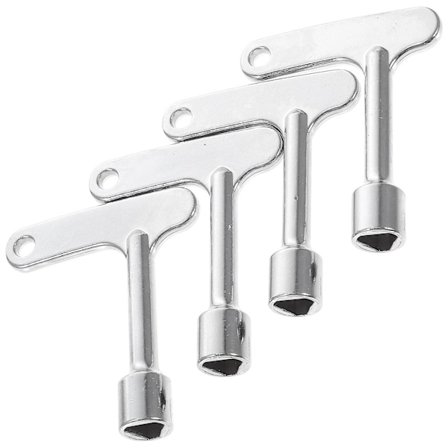 4 stk Heis Nøkkel Heis Service Nøkkel Trekant Panel Lås T