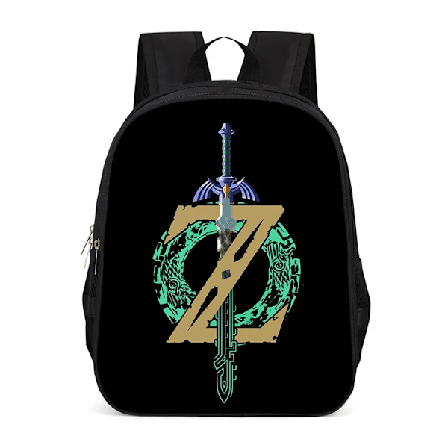 The Legend of Zelda Børne Skolesække Trendy Vandafvisende Rygsæk Børnehave Grundskole Bogtaske Elev Rygsæk z style 4