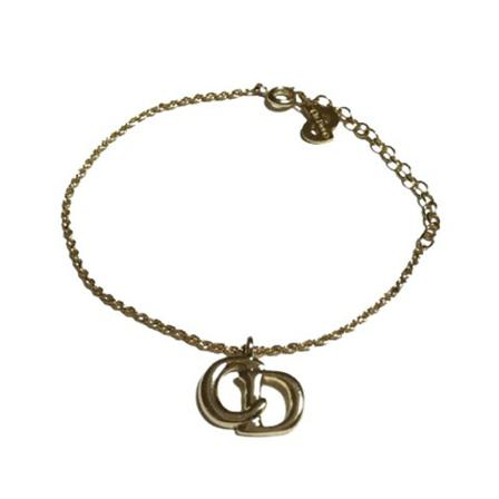 Dior Vintage Pre-owned Metal bracelets , Geel , Dames , Maat: ONE Size Vintage Sieraden
