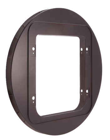 SureFlap - Adapter for montering av kjæledyrdør brun - Katt - Kattesikkerhet & dører - Katteluker & kattedører - ZOO.no