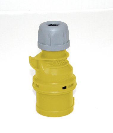 Garo P 432-4 Q Stickpropp IP44, 5-polig 32A, Quick Gul, 4 h, Anslutningsdon & kablar