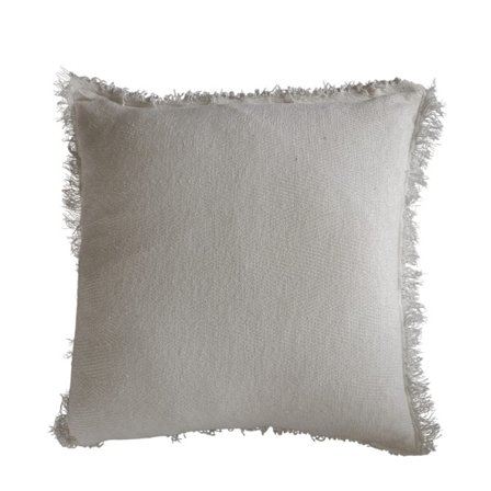 Hvid polyesterpude 45x45 cm – Minimalistisk indretning