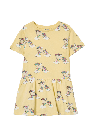 RIKIKI Klänning LEAH Klänningar Gul 98/104