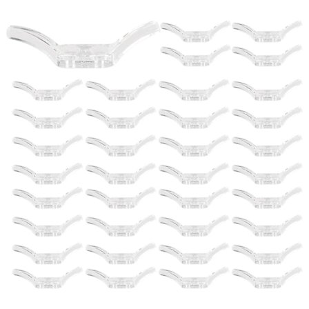 20 stk. Sikkerhedsklamper til persiennesnor, vinduesnorsklamper til hjemmekontor, vinduespersienner, gardiner