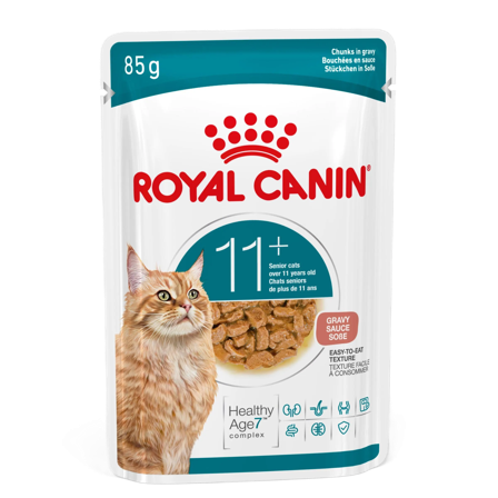 Royal Canin - FHN Ageing 11+ Gravy Våtfôr for seniorkatter 12 x 85 g - Katt - Kattefôr & kattemat - Våtfôr og våtmat - ZOO.no
