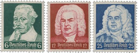 Tyske Rige 1935 - MICHEL 573-75 - Postfrisk