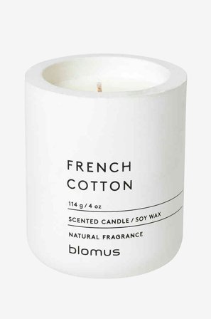 Blomus - Doftljus Fraga Ø6 cm - Vit - Doftljus & doftpinnar - Från Homeroom