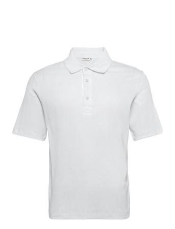 M. Rib Polo Tee White Filippa K