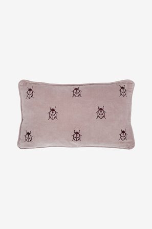 Eightmood - Pudebetræk, Ladybug 30x50 cm - Rosa - Pyntepuder & pudebetræk - Fra Homeroom