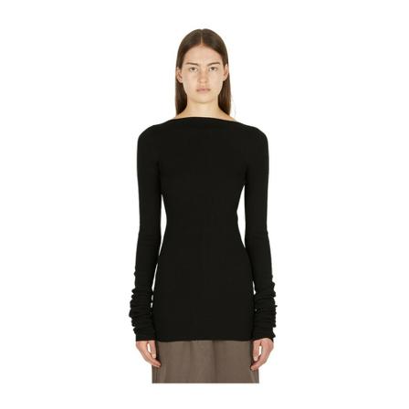 Rick Owens, Knitwear Zwart, Dames, Maat:M